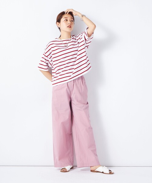 「NOLLEY'S」 半袖Tシャツ 1 オレンジ レディース