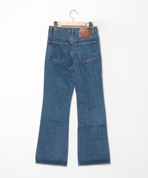 「MASONPRINCE」 加工ブーツカットデニムパンツ X-SMALL ブルー メンズ