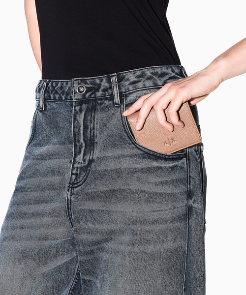 ARMANI EXCHANGE ミニ 二つ折り 二つ折り財布 財布 「A|X アルマーニ