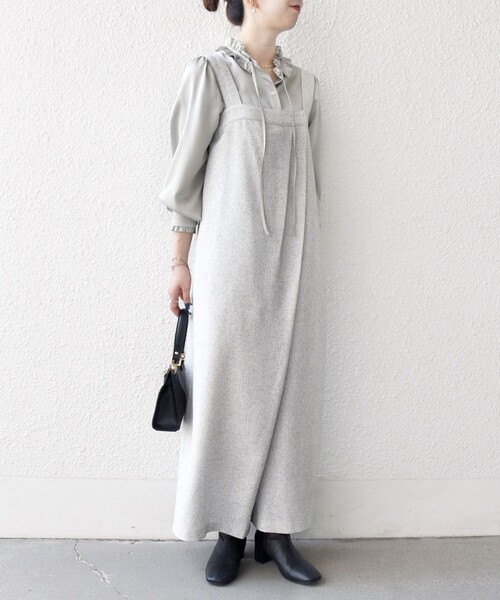 UNESS/ユーネス】リメイク風ミリタリーキャミサロペット UNESS