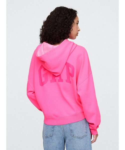 PINK ホワイトパーカー Mサイズ ショッピングバッグ付き □ 公式 □ SAYSKY/セイスカイ スウェットパーカー P52721990