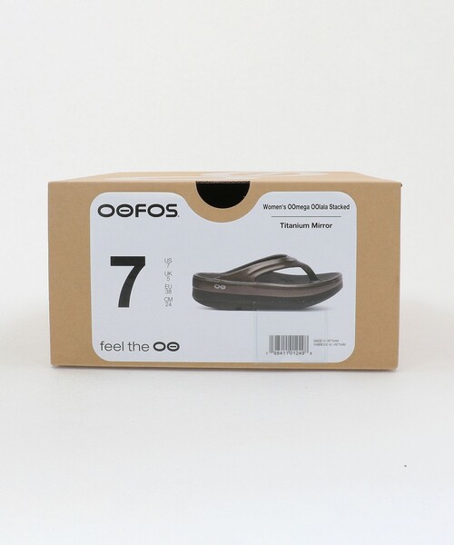 OOFOS（ウーフォス） ウーメガ 厚底 リカバリーサンダル スポーツ