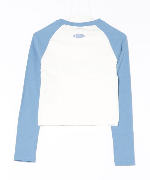 「ROXY」 長袖カットソー MEDIUM ホワイト レディース