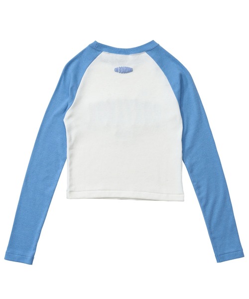 「ROXY」 長袖カットソー MEDIUM ホワイト レディース