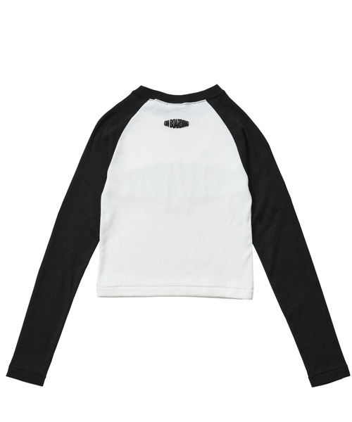 「ROXY」 長袖カットソー MEDIUM ホワイト レディース