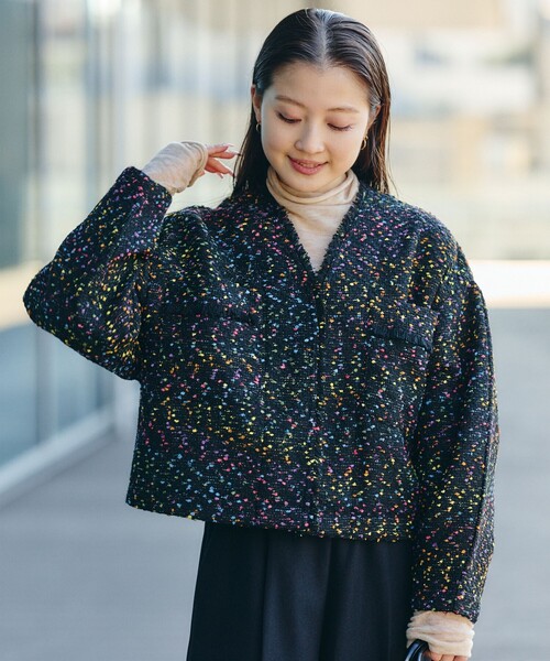 BEAMS HEART（ビームス ハート） ブルゾン アウター カラーネップ