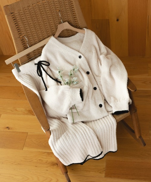 hinari（ヒナリ） カーディガン hinariオリジナルルームウェア/ニット