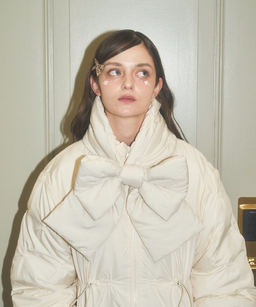 Lovilyn ダウンコート ダウンジャケット 「初販即完」2wayマフラー付き