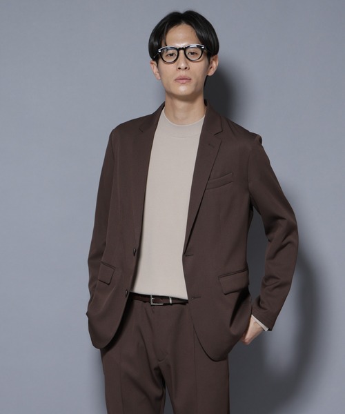 ⭐︎LARDINI⭐︎ベージュ ストライプスーツ⭐︎46サイズ Lardini ストライプ スーツ | ブラウン | FARFETCH JP