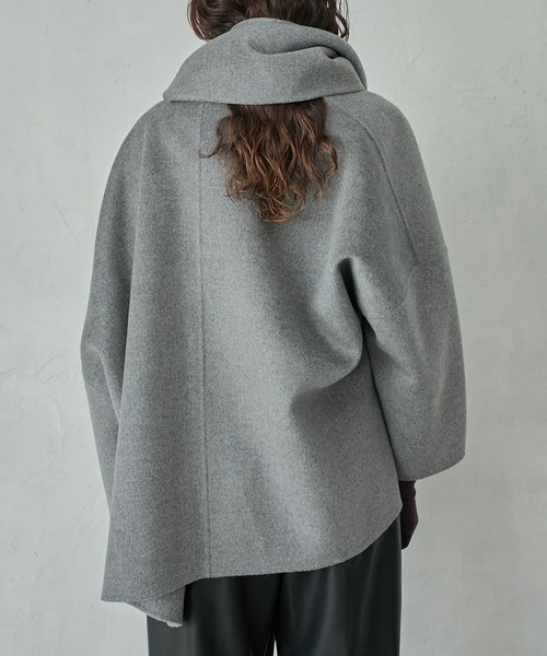 「LE CIEL BLEU」 コート 36 ブラック レディース_画像7