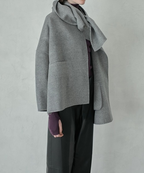 「LE CIEL BLEU」 コート 36 ブラック レディース_画像9