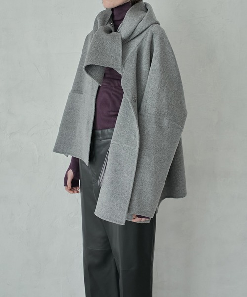 「LE CIEL BLEU」 コート 36 ブラック レディース_画像10