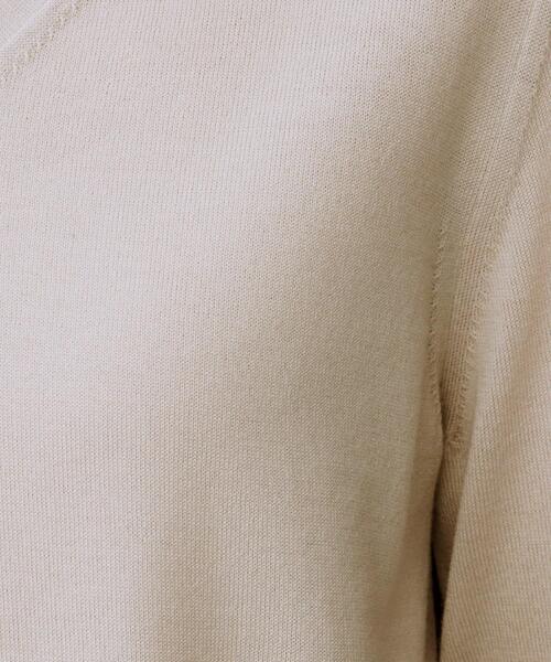 UNTITLED（アンタイトル） ニット セーター 「洗える/ウール100%」V