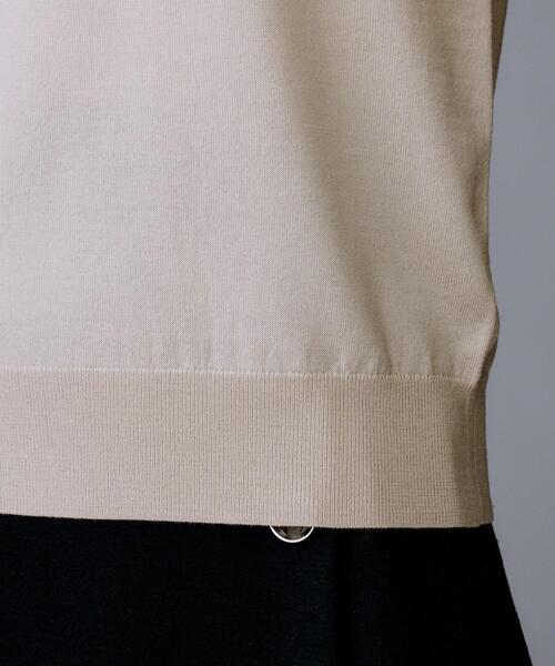 UNTITLED（アンタイトル） ニット セーター 「洗える/ウール100%」V