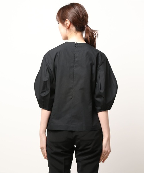 「BABYLONE」 半袖ブラウス フリー ブラック レディース_画像8