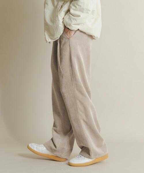 SENSE OF PLACE by URBAN RESEARCH パンツ ウォッシュドコーデュロイ