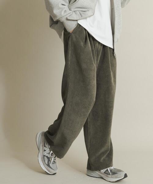 SENSE OF PLACE by URBAN RESEARCH パンツ ウォッシュドコーデュロイ