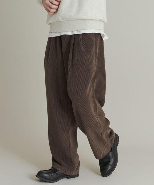 SENSE OF PLACE by URBAN RESEARCH パンツ ウォッシュドコーデュロイ
