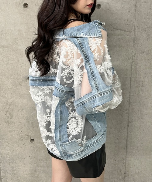 GLAMOROUS JANE（グラマラスジェーン） デニムジャケット FREE ブルー