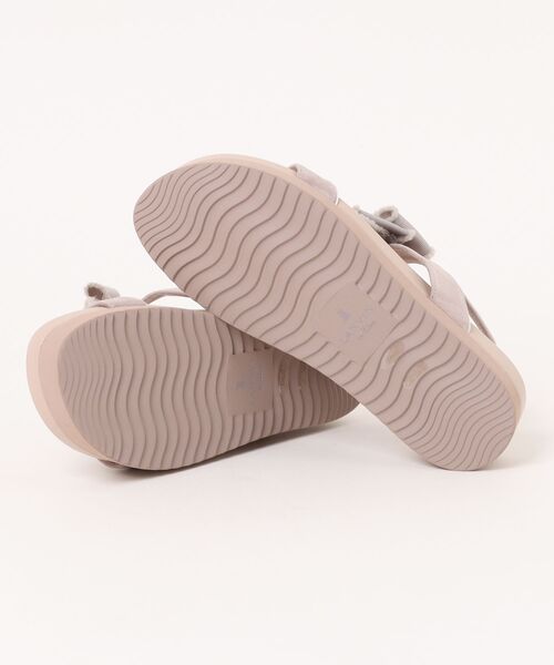 「LANVIN en Bleu」 フラットサンダル M(23.5cm) グレー レディース_画像3