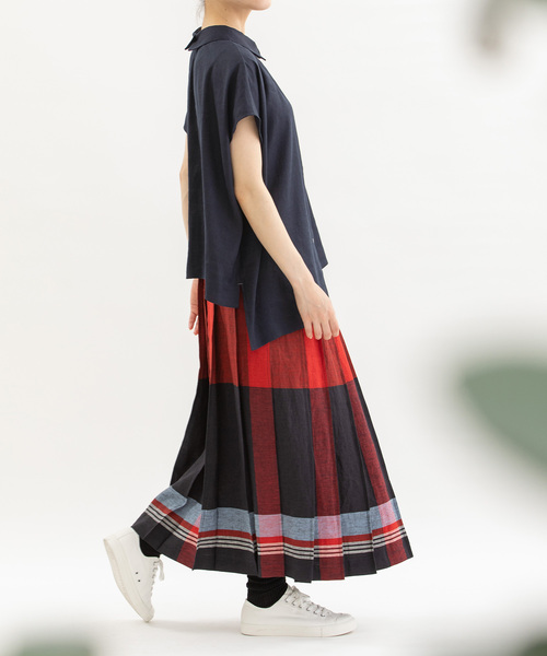 「nop de nod」 半袖ブラウス M オフホワイト レディース_画像3