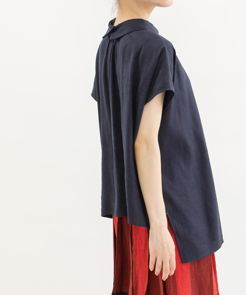 「nop de nod」 半袖ブラウス M オフホワイト レディース_画像5