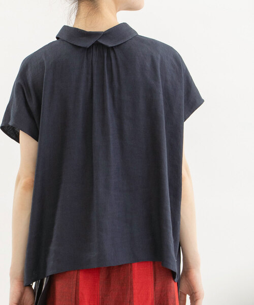 「nop de nod」 半袖ブラウス M オフホワイト レディース_画像6