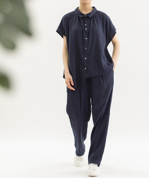 「nop de nod」 半袖ブラウス M オフホワイト レディース_画像8