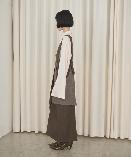 AIC. ワンピース アシンメトリーラップワンピース : ZOZOTOWN Yahoo!店