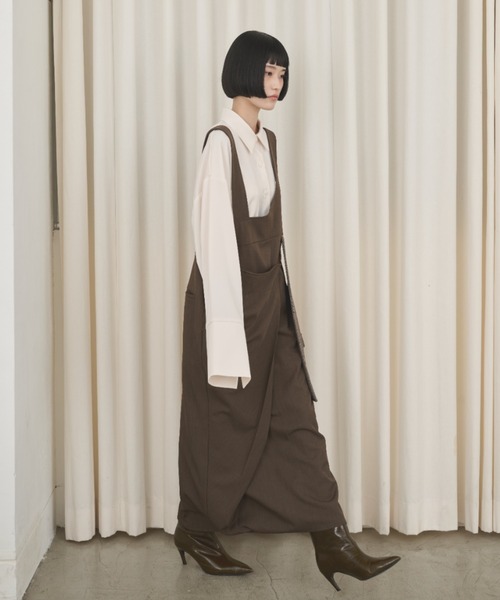 AIC. ワンピース アシンメトリーラップワンピース : ZOZOTOWN Yahoo!店