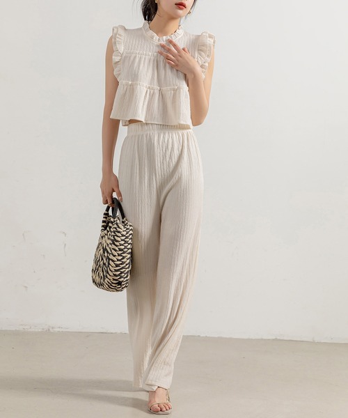 「DAY CLOSET」 セットアップ FREE ブラック レディース_画像2