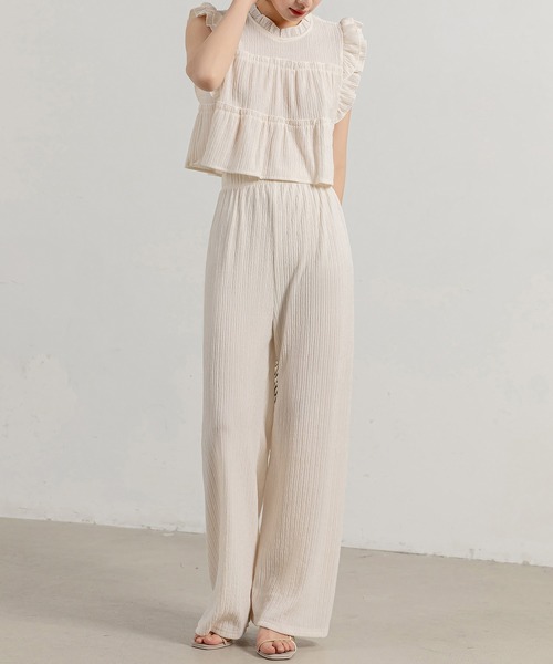 「DAY CLOSET」 セットアップ FREE ブラック レディース_画像3