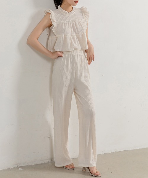 「DAY CLOSET」 セットアップ FREE ブラック レディース_画像4