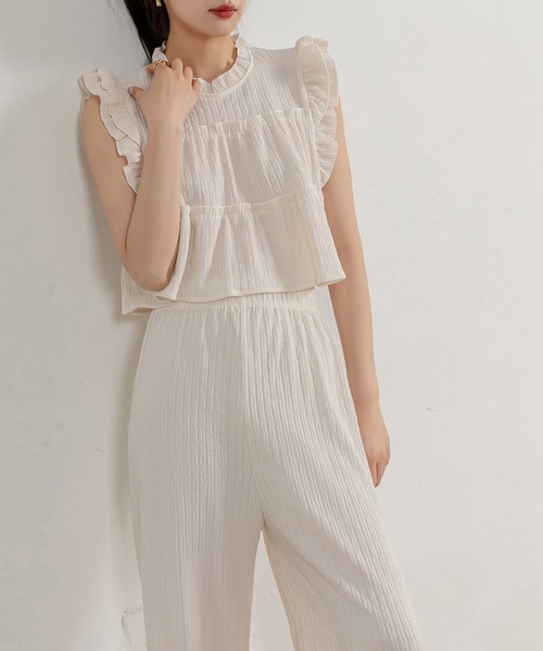 「DAY CLOSET」 セットアップ FREE ブラック レディース_画像6