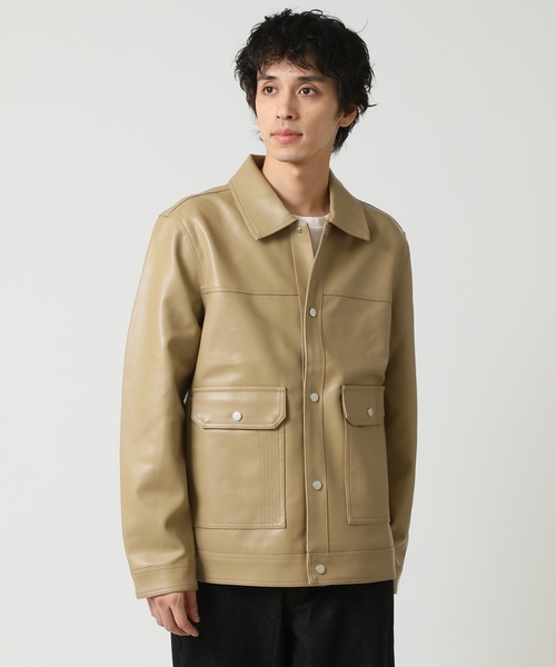 ARCADE（アーケード） ブルゾン アウター オーバーサイズA-2フェイク