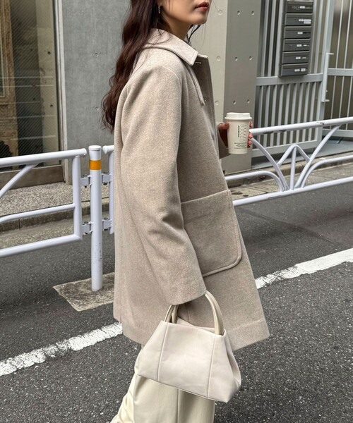 fredy emue（フレディエミュ） ダッフルコート コート Super100ステン