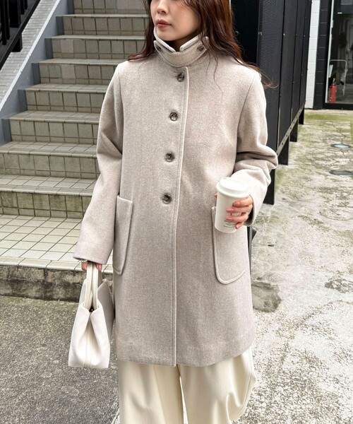 fredy emue（フレディエミュ） ダッフルコート コート Super100ステン