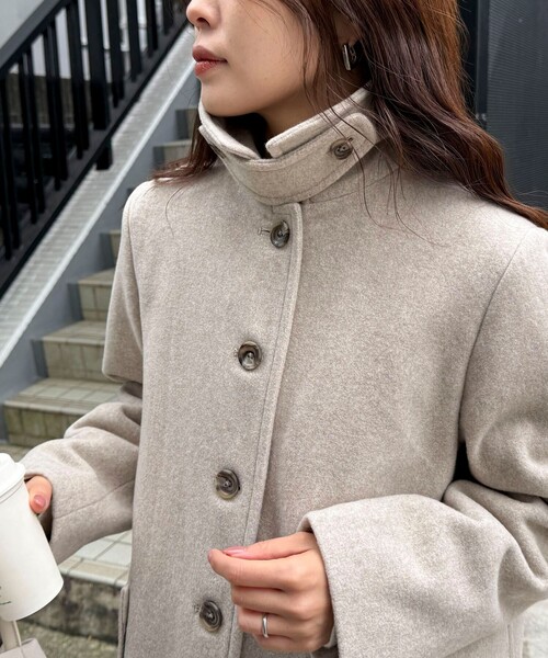 fredy emue（フレディエミュ） ダッフルコート コート Super100ステン