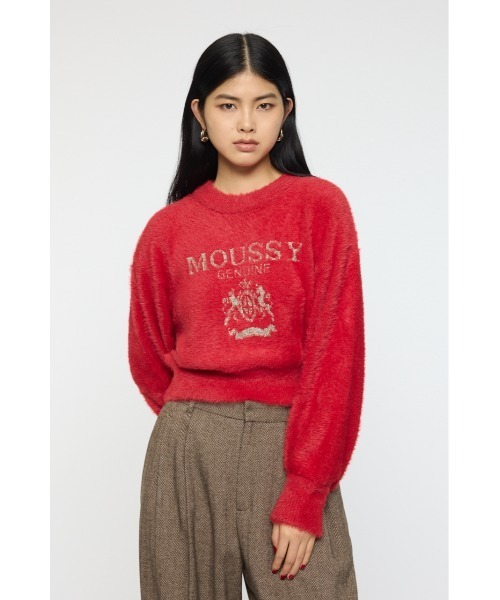 MOUSSY（マウジー） ニット セーター FLUFFY MOUSSY ニットトップス 冬 
