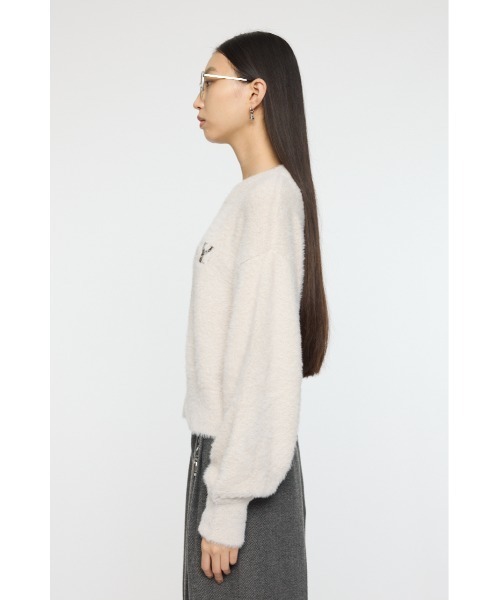 MOUSSY（マウジー） ニット セーター FLUFFY MOUSSY ニットトップス 冬
