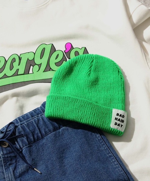George's ニット帽 ニットキャップ カラーニットビーニー メンズ