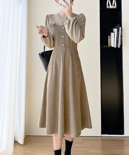 Sally Lunn ワンピース ドッキングガーリーフリルワンピース