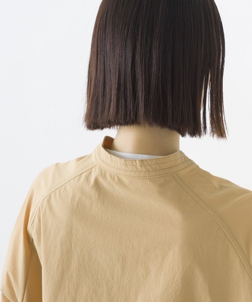 「OMNES」 ノーカラーコート FREE ベージュ レディース_画像3