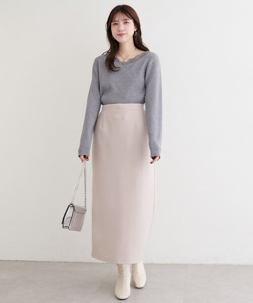natural couture スカート ダンボールタイトスカート : ZOZOTOWN Yahoo