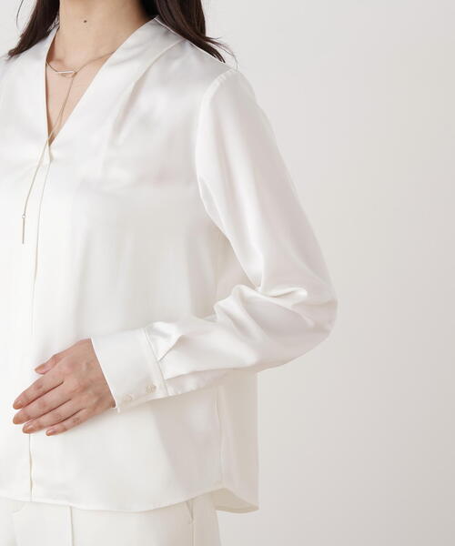 PINKY&DIANNE（ピンキー アンド ダイアン） ブラウス シャツ チェーン