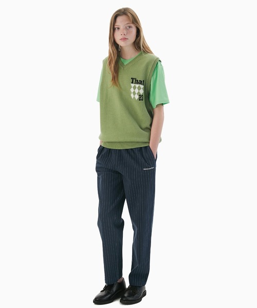 「thisisneverthat」 ニットベスト M アイボリー メンズ_画像6