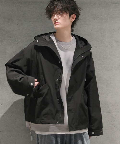 ETELIO」 マウンテンパーカー L ブラック メンズ : ZOZOTOWN Yahoo!店