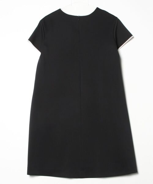 「FLICKA」 半袖ワンピース 1 ブラック レディース_画像2