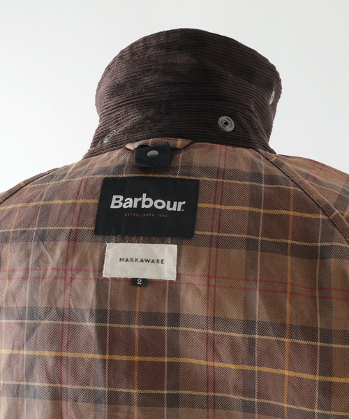 コート ジャケット 「再入荷」Barbour for MARKAWARE ＆ EDIFICE 別注 TRANSPORT/トランスポートの画像
