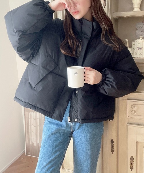 「Ada.」 ブルゾン FREE ブラック レディース_画像6